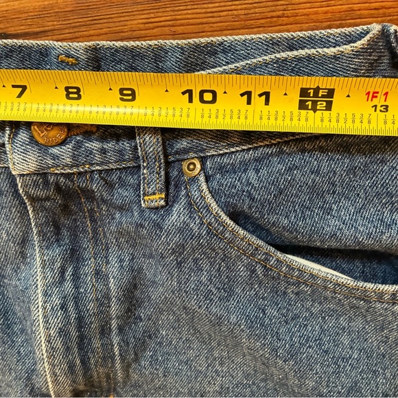 Vintage 90s Lee High Waist Mom Jeans Women’s 10 Long Tapered Made in USA - Picture 5 of 15